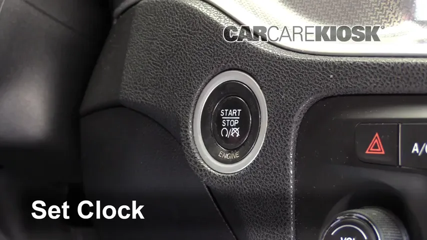 2012 Dodge Charger RT 5.7L V8 Clock Set Clock